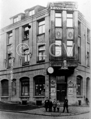 Haus Evinger Straße 349 (Ecke Kemminghauser Straße); Baujahr 1912, Abbruch 1979. Um 1932