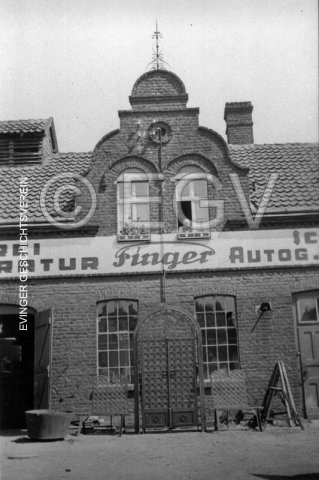 Schmiede Finger, Evinger Straße 261. Um 1930