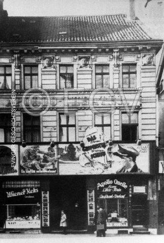 Das Apollo-Theater an der Münsterstraße 12. Um 1932