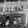 Lebensmittel Heinrich Weber (später Ecklöh), Kapellenstraße 9. Um 1905
