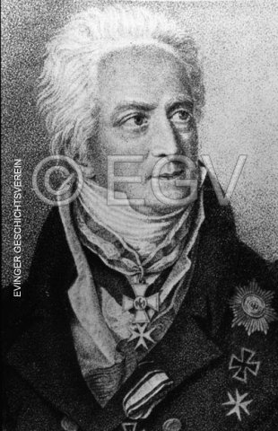 Fürst August von Hardenberg * 31.05.1750 + 26.11.1822