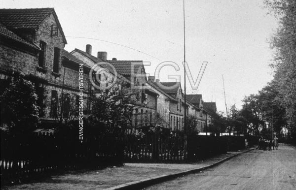 Derfflinger-Siedlung, Kohlbergstraße vom Zechenplatz, Mai 1941