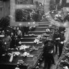 Grubenunglück am 11. Februar 1925: Aufgebahrt in der Tageskaue Schacht 3