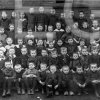 Schulanfang in der Graf-Konrad-Schule in Lindenhorst, 1913